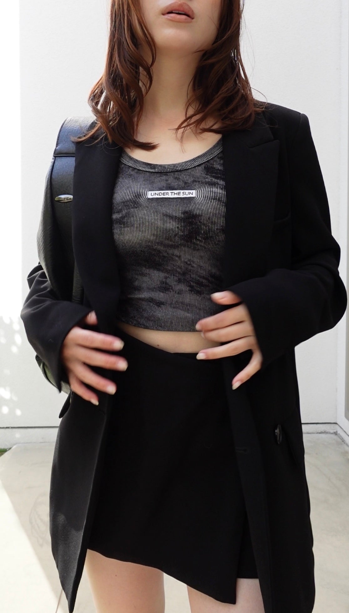 カップ付きタンクトップ