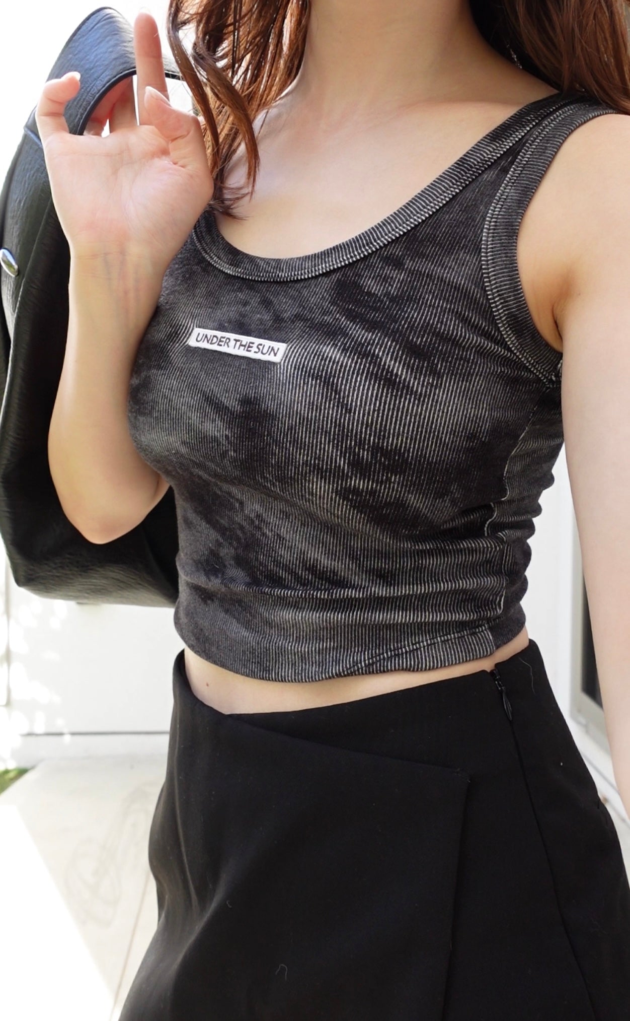 カップ付きタンクトップ