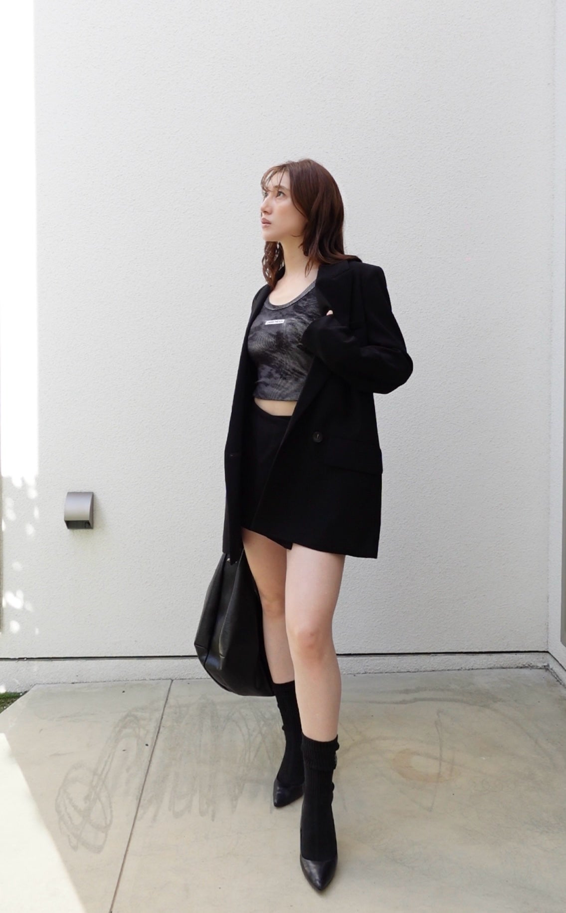 カップ付きタンクトップ