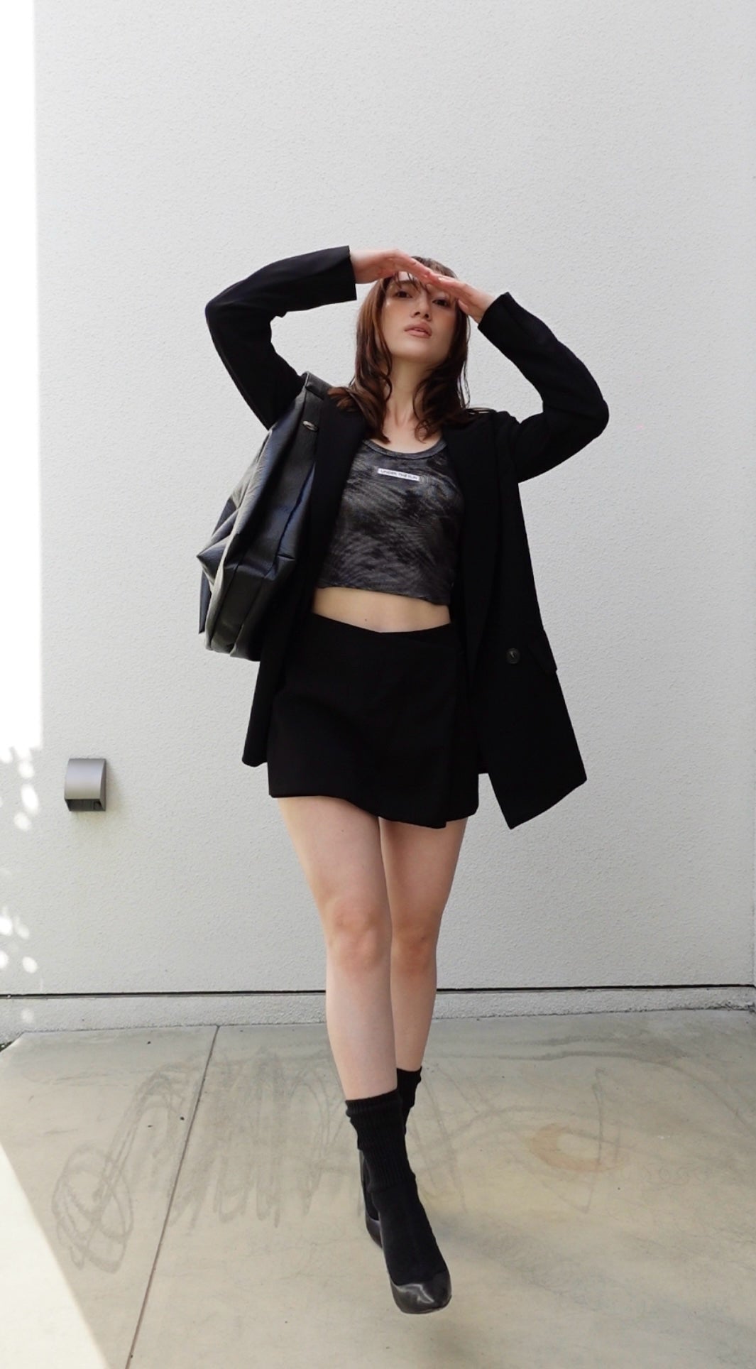 カップ付きタンクトップ