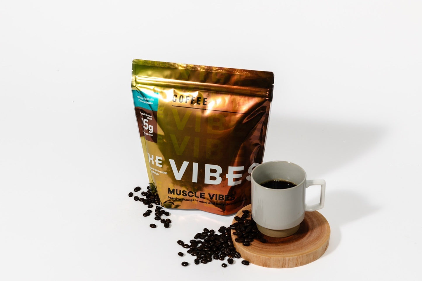 MUSCLE VIBES PROTEIN コーヒー風味500g